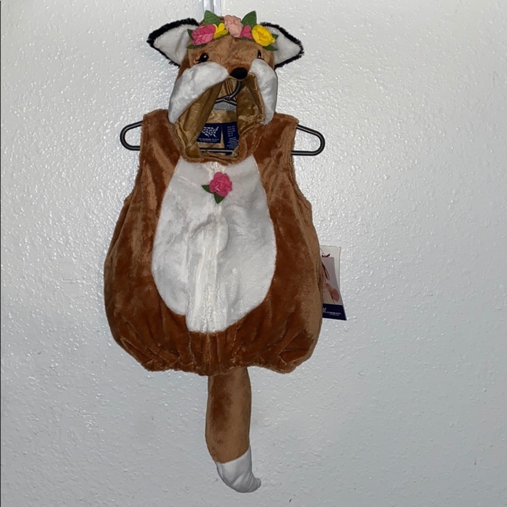 Cute floral Baby fox costume